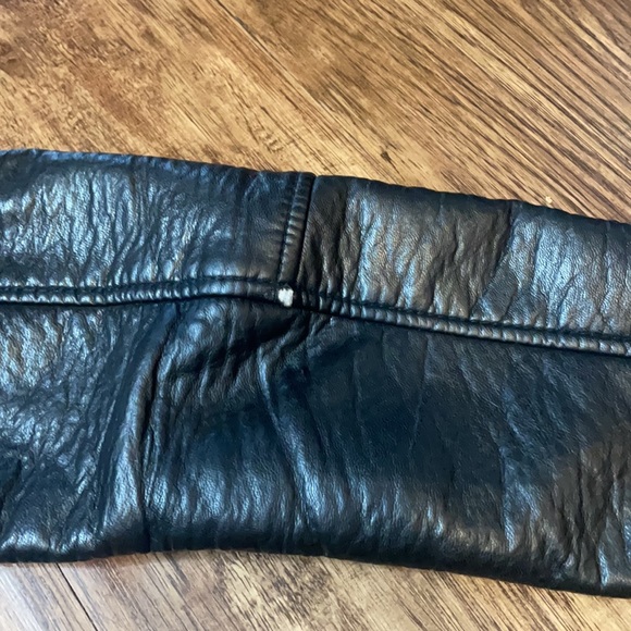 Guess Black Faux Leather jacket SIZE EXTRA SMALL - Picture 9 of 12